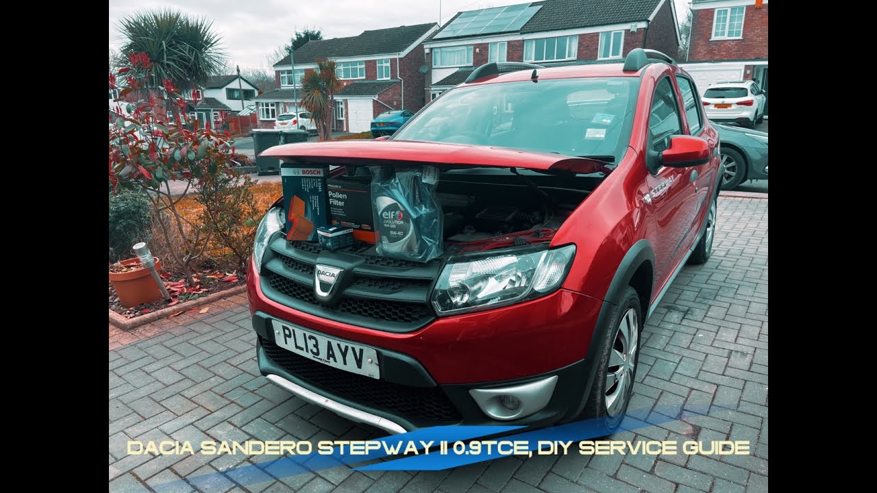How to service a Dacia Sandero Stepway II 0.9Tce, DIY guide