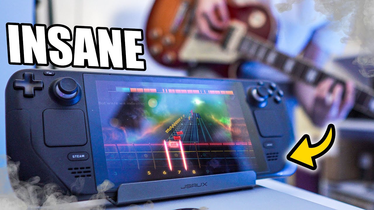 Playing REAL GUITAR on Steam Deck: Rocksmith 🤯 How to Set Up and play. Tutorial & Guide on SteamOS.