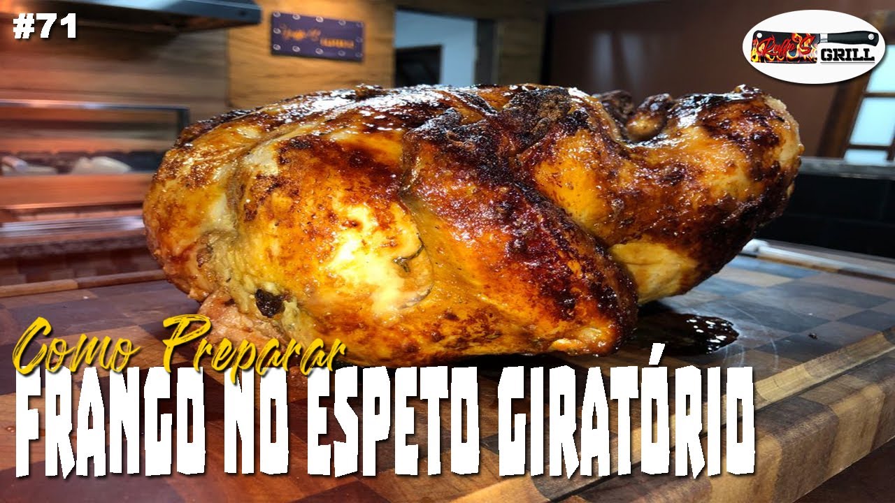 FRANGO ASSADO NO ESPETO GIRATÓRIO || RUFFO'S GRILL