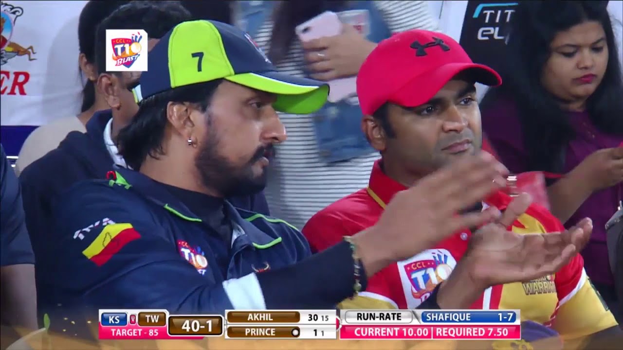 CCL T10 Blast 2017 - Telugu Warriors VS Kerala Striker | 2nd Innings Highlights