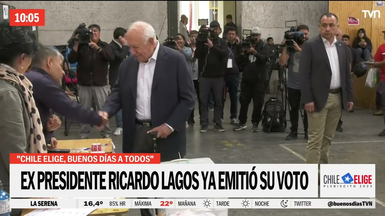 Expresidente Ricardo Lagos: 