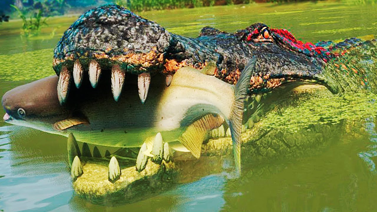 Gigantesco Deinosuchus e o Pteranodon Destruidor de Armadilhas + Utah Driblador | The Isle | (PT/BR)