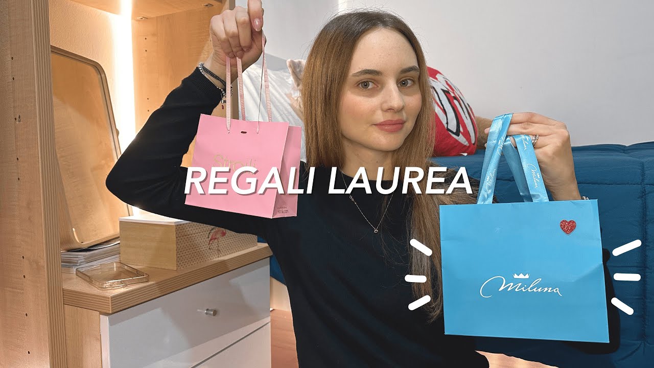 I MIEI REGALI DI LAUREA (MAGISTRALE) 😭🎁💎