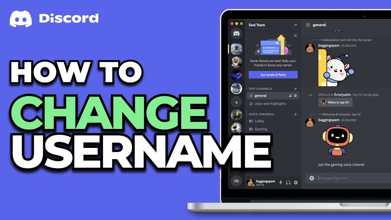 How To Change Username on Discord