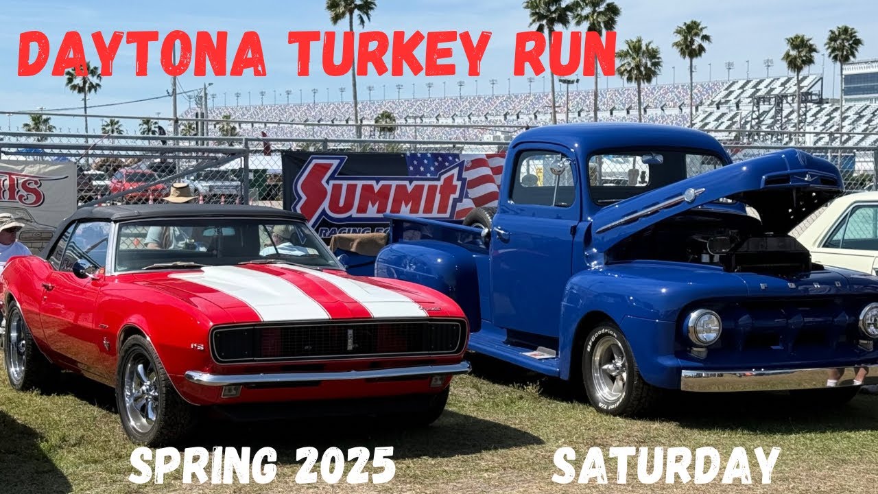 DAYTONA TURKEY RUN, SPRING 2025, SATURDAY- Awesome Classics, Vintage, Muscle & More