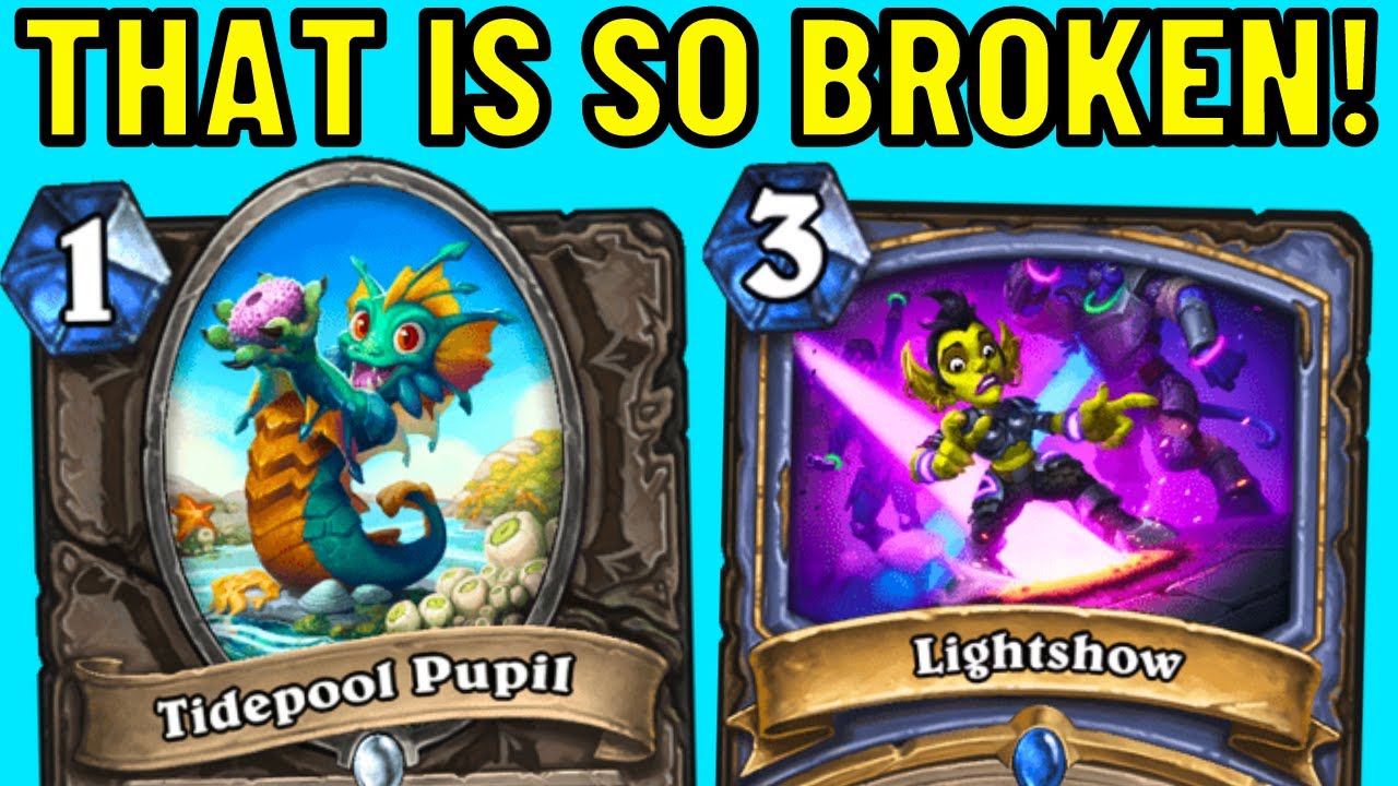 Lightshow Mage is BROKEN! Tidepool Pupil Combo!