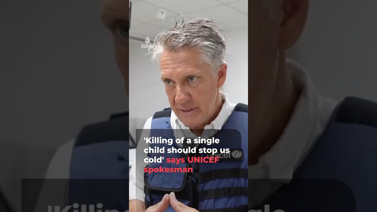 UNICEF spokesman enraged over child casualties from Israeli-US Iran war | AJ #shorts