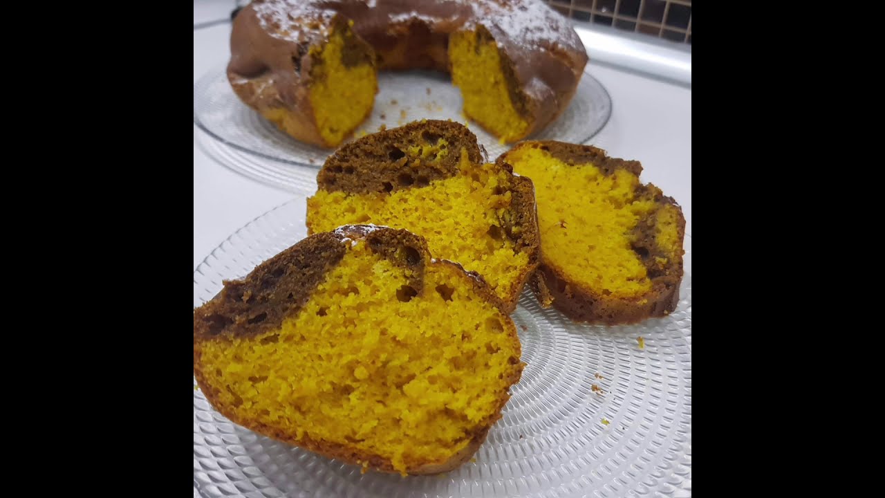 кекс с тиква и какао