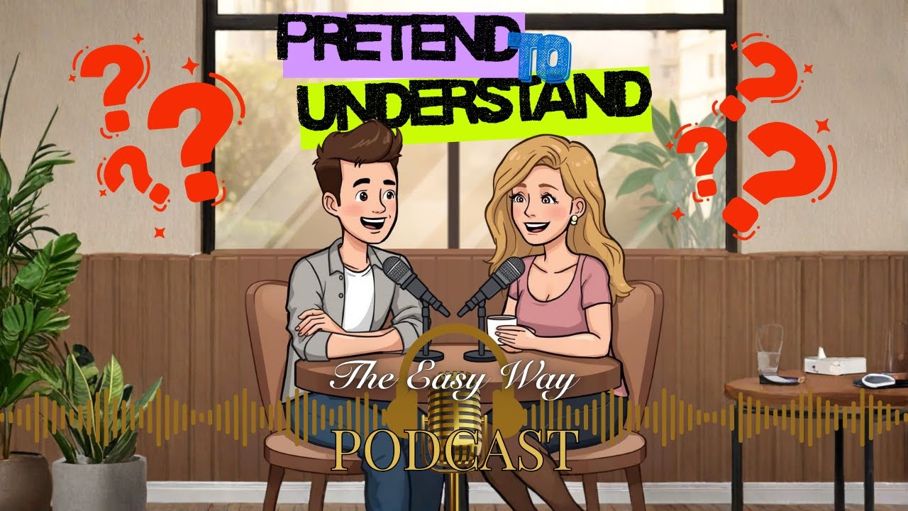 English: The Easy Way Podcast Episode 5 — Things Adults Pretend to Understand