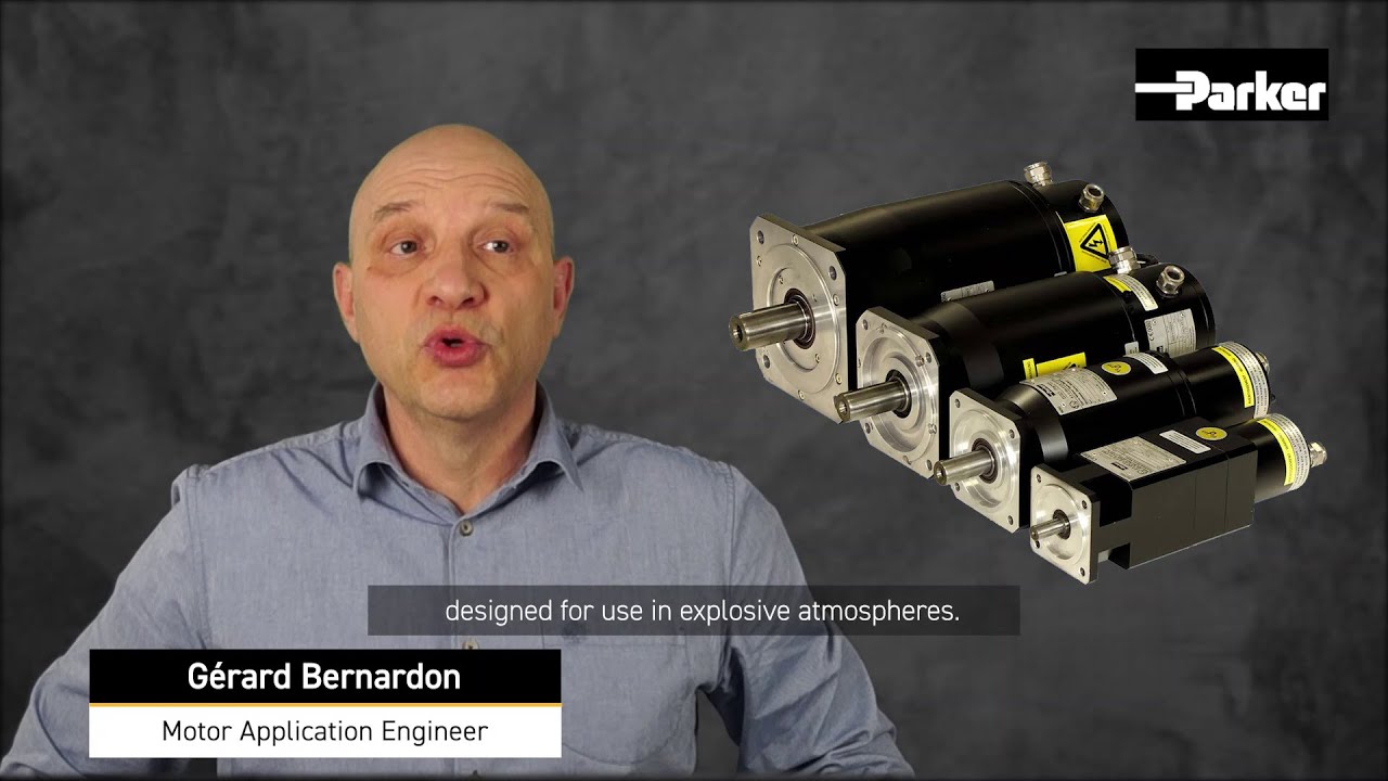 Взрывозащищенный серводвигатель Parker Hannifin серии EX