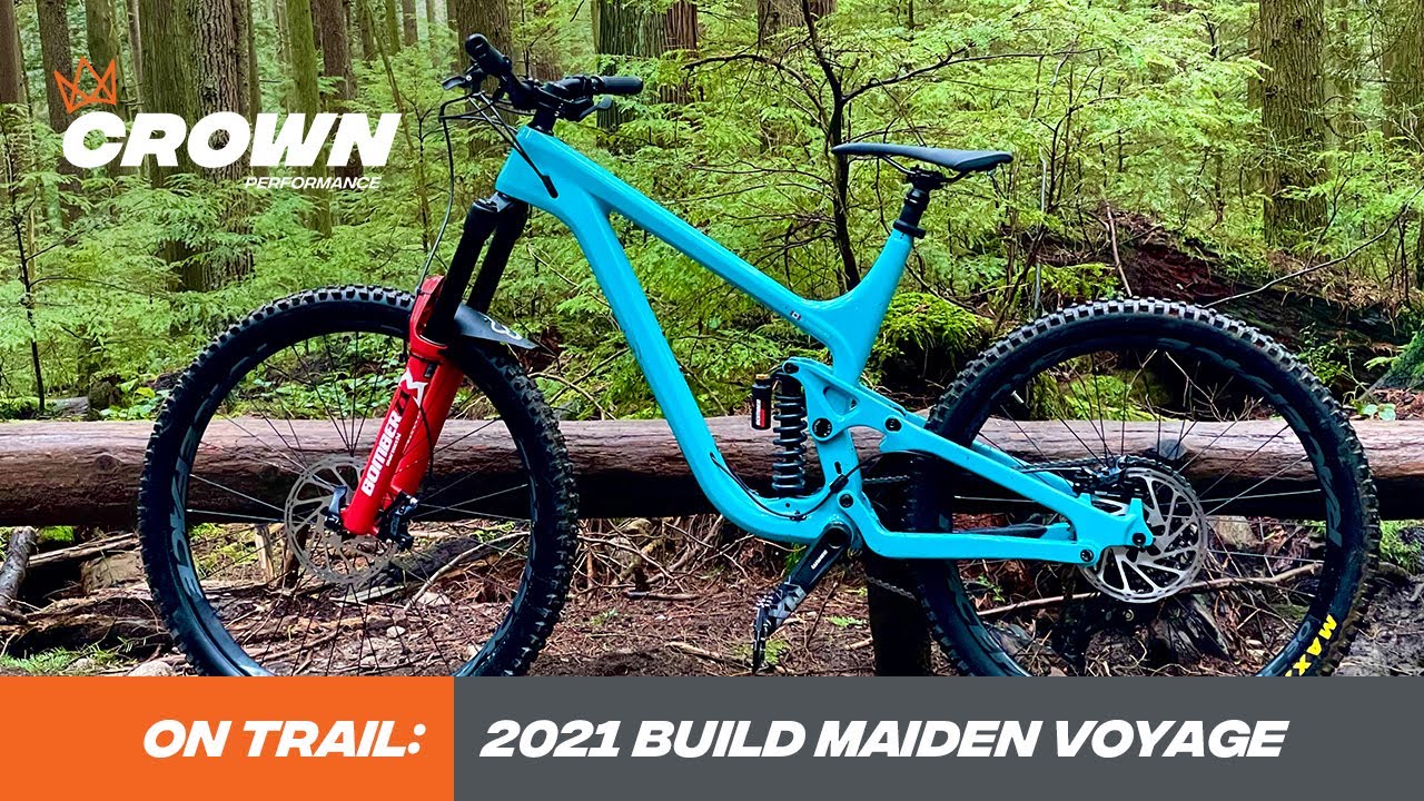 How does a Chinese carbon frame ride? - First lap on the new enduro mtb