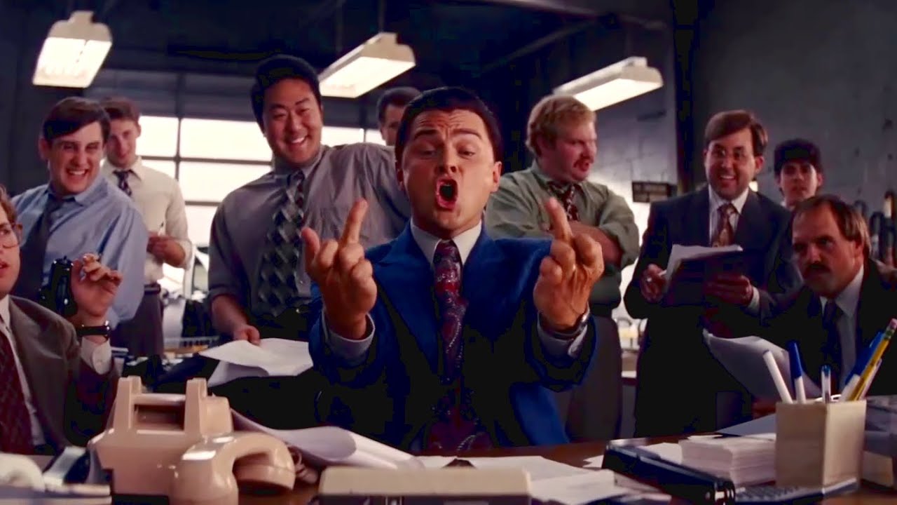 The wolf of Wall Street (2013) - Discorso ai venditori e vendita al telefono (3/6) [FULL HD]