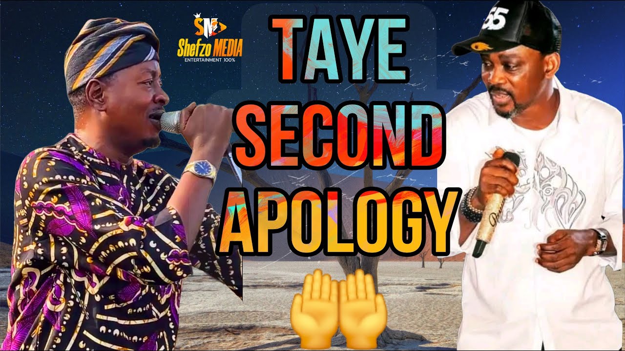 SECOND APOLOGY FROM TAYE CURRENCY TO PASUMA