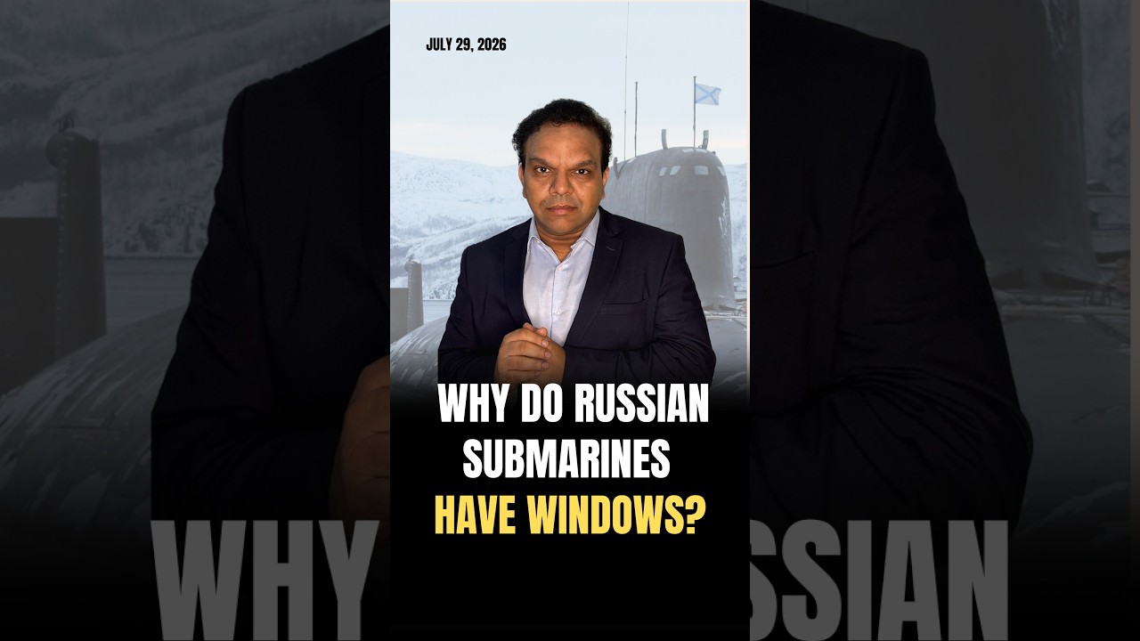 Why Do Russian Submarines Have Windows? #russia #submarine #submarinetechnology #america #nuclear