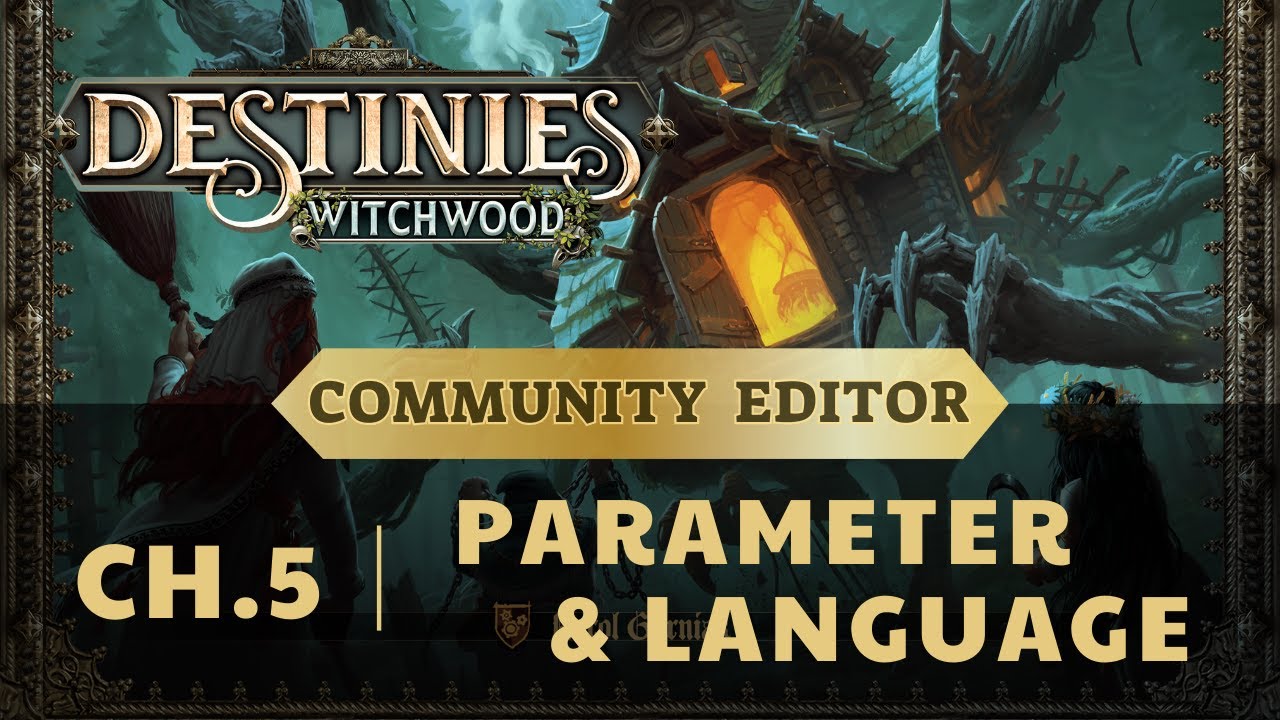 Destinies Community Editor - Ch.5 String parameters & multiple languages #boardgames #boardgamegeek