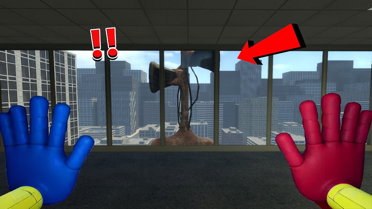 THE EVIL SIREN HEAD WANTS TO CATCH ME IN A BIG CITY | Garry’s Mod!