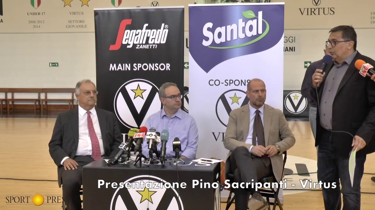Presentazione Pino Sacripanti - Virtus