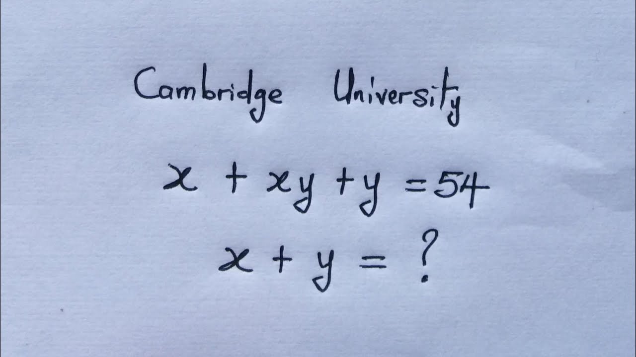 Japanese | Nice Olympiad Math Question | Can you solve ?