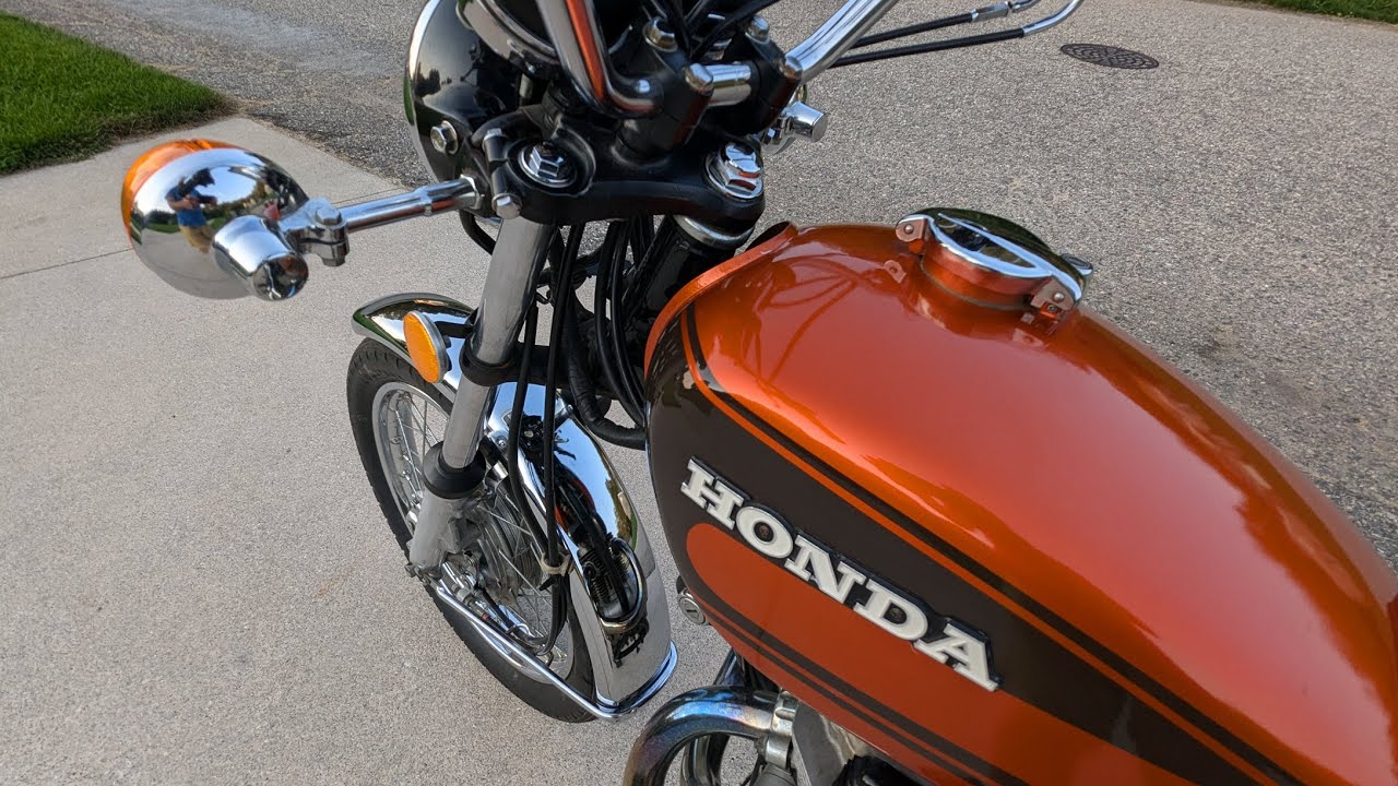 Mike's 1975 Honda CL360 Scrambler 