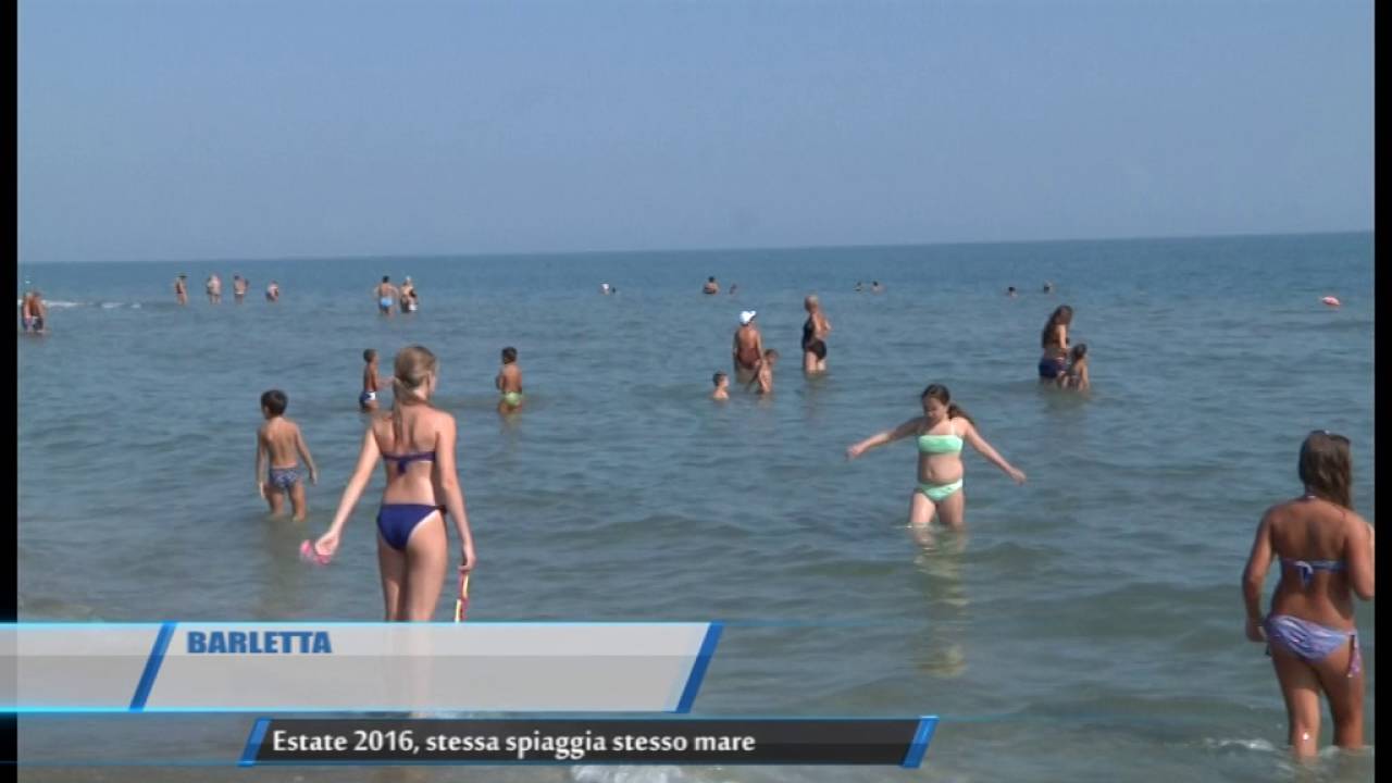BARLETTA ESTATE 2016 STESSA SPIAGGIA STESSO MARE   TELEREGIONE 29 08 2016