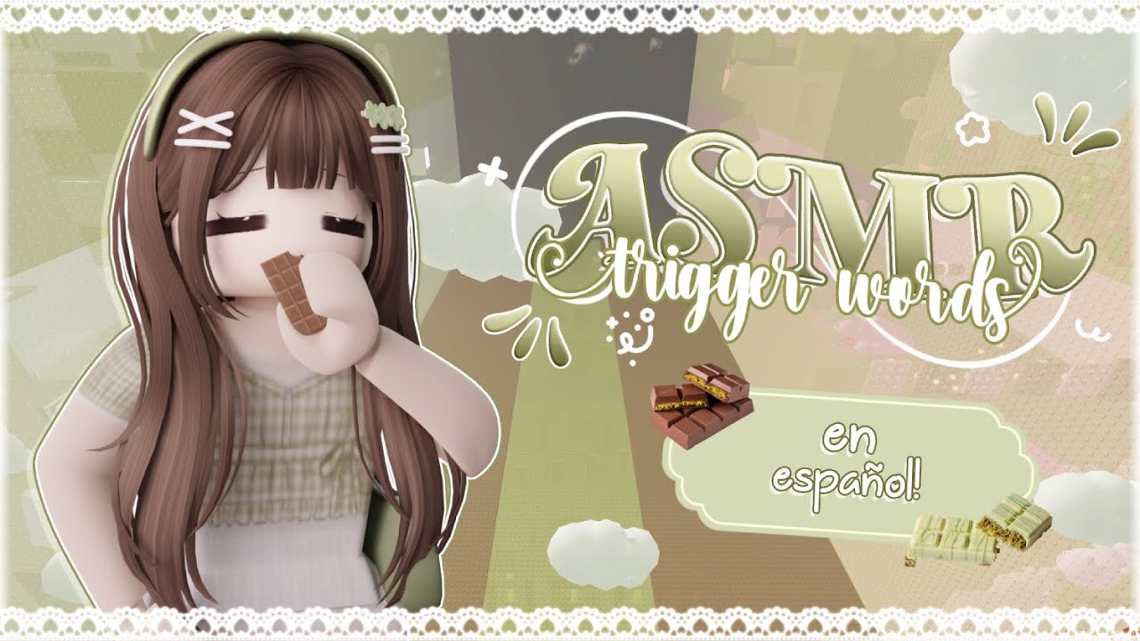 🌸 roblox asmr ♡ cozy & relaxing trigger words EN ESPAÑOL ౨ৎ