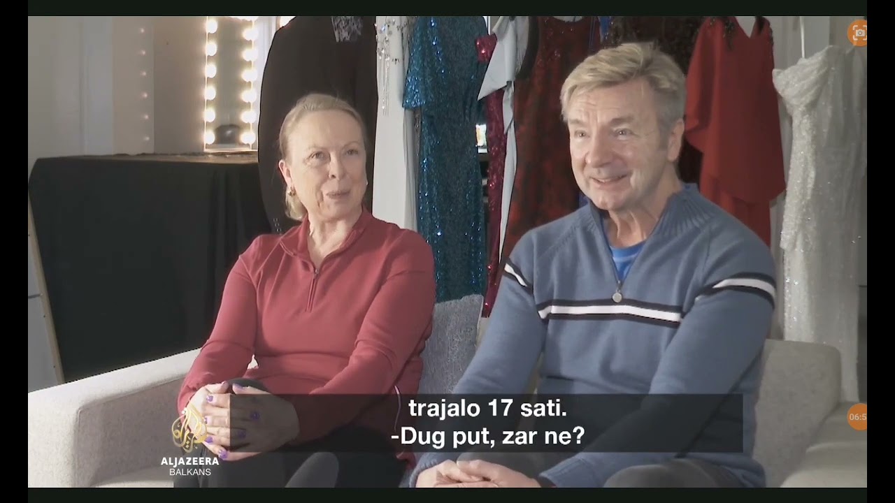 Torvill & Dean Long Interview in Sarajevo PT.1
