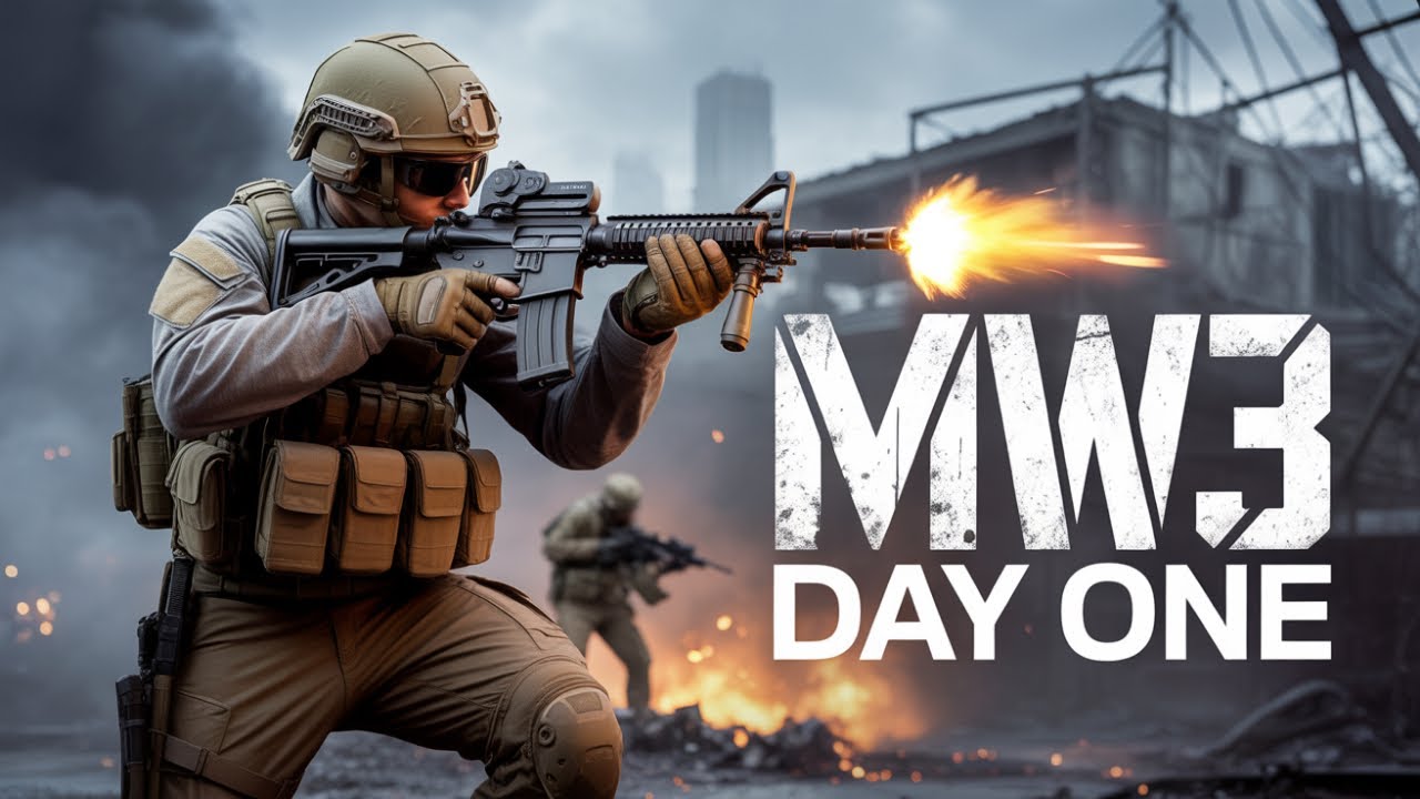 call of duty mw3 gameplay day 1