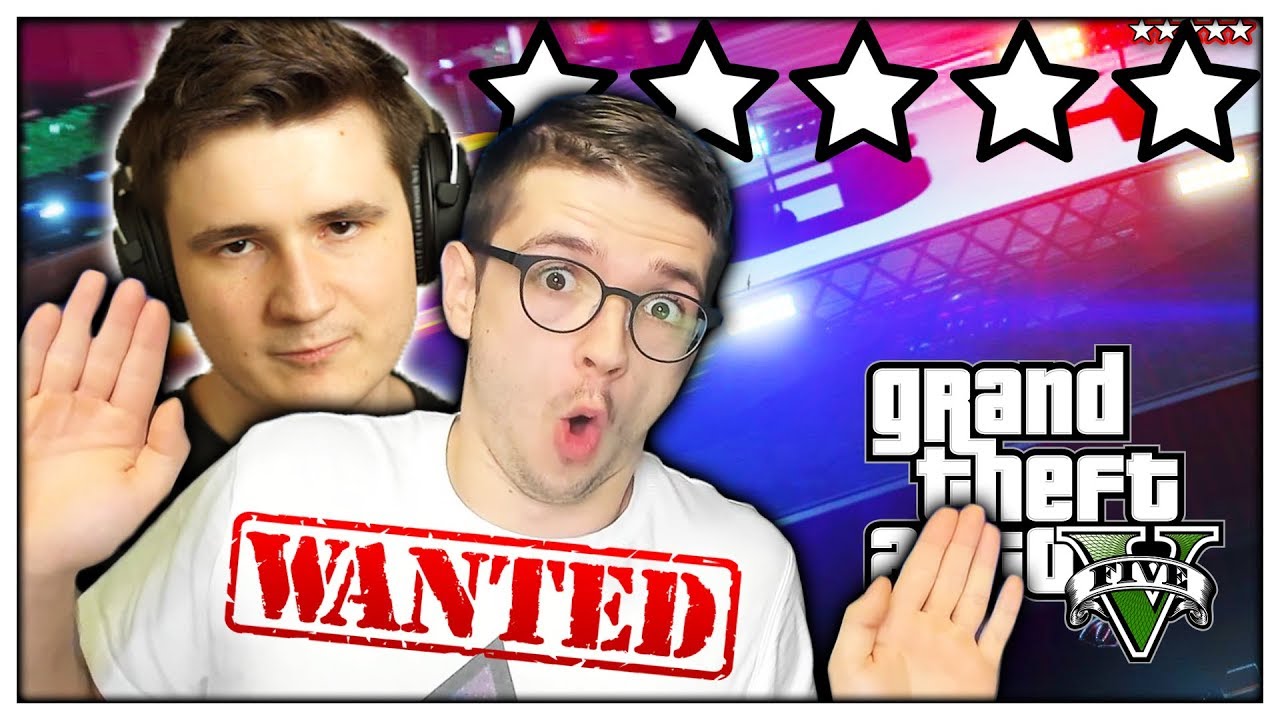 JDE UTÉCT POLICII S 5 HVĚZDAMI?? (GTA V /w Baxtrix)