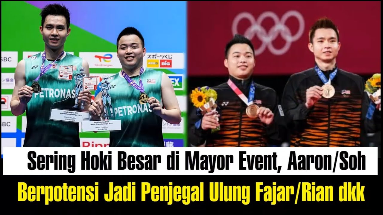 Sering Hoki Besar di Mayor Event !! Aaron Soh Berpotensi Jadi Penjegal Ulung Fajar Rian Dkk