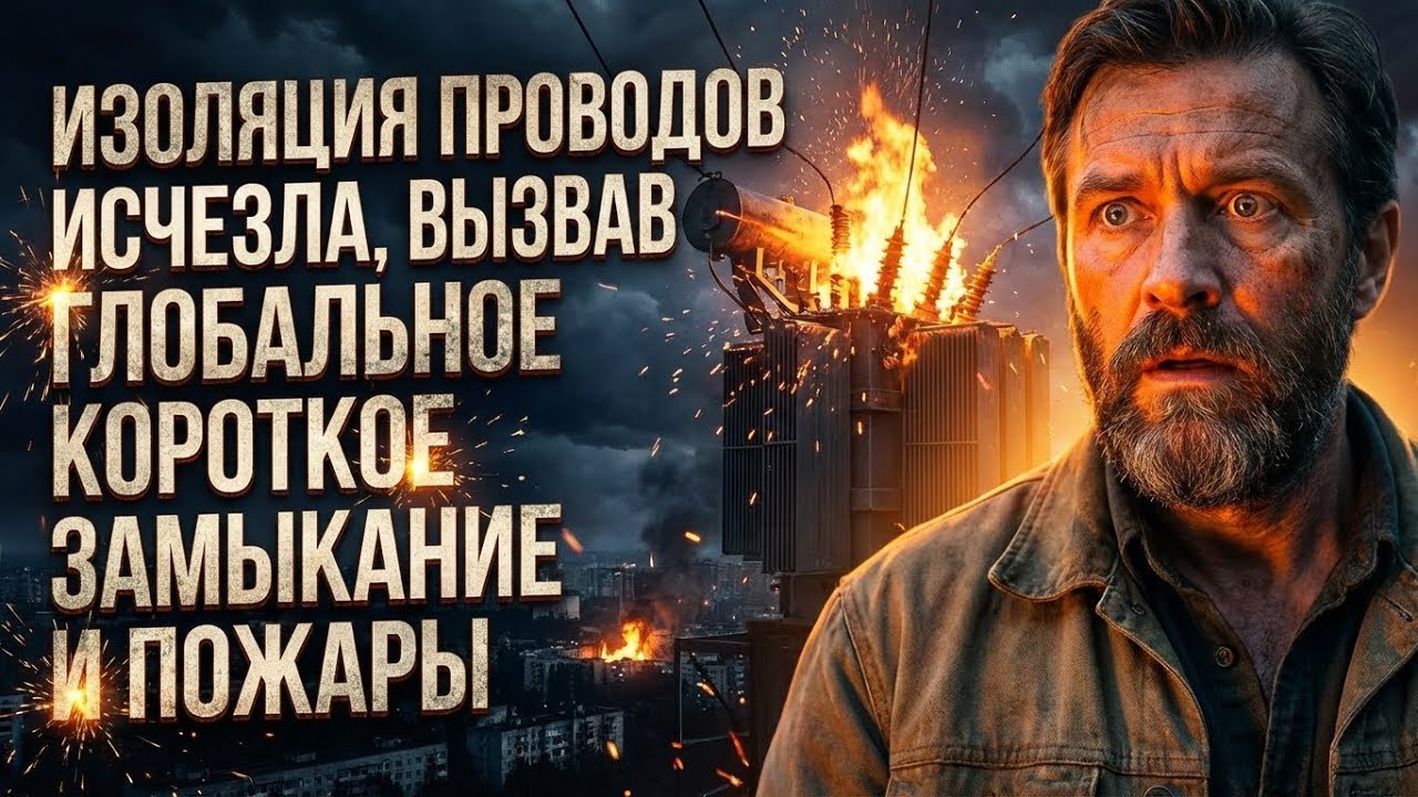 ИЗОЛЯЦИЯ ПРОВОДОВ ИСЧЕЗЛА, ВЫЗВАВ ГЛОБАЛЬНОЕ КОРОТКОЕ ЗАМЫКАНИЕ И ПОЖАРЫ