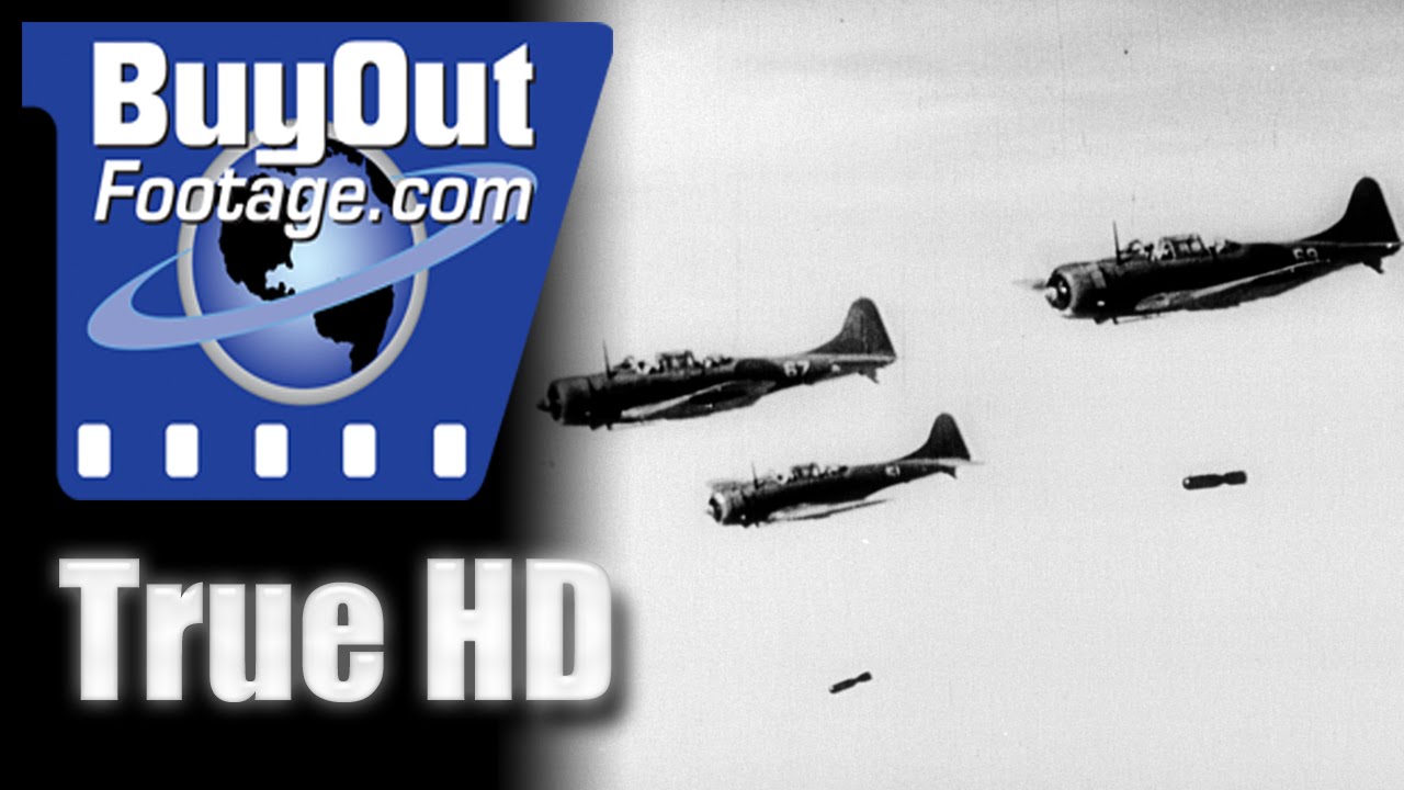 December 7th, 1941 - Japanese Attack Hawaii Historic HD Footage