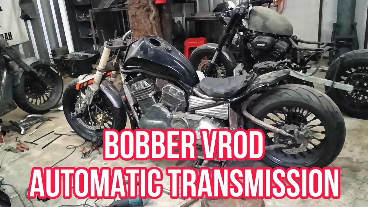 BOBBER VROD AUTOMATIC PROSES DARI YAMAHA XMAX 250 VLOG KOJAY GARAGE