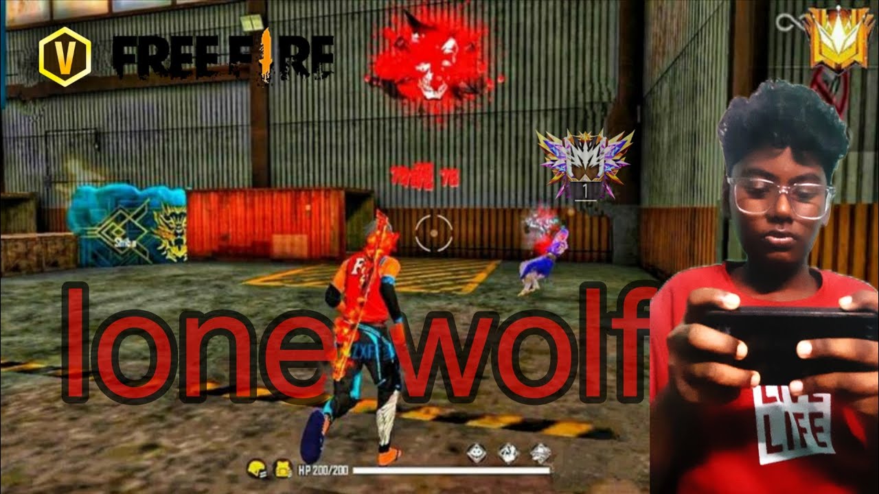 Free fire gameplay lone wolf + one price gift for my subscriber #malayalam