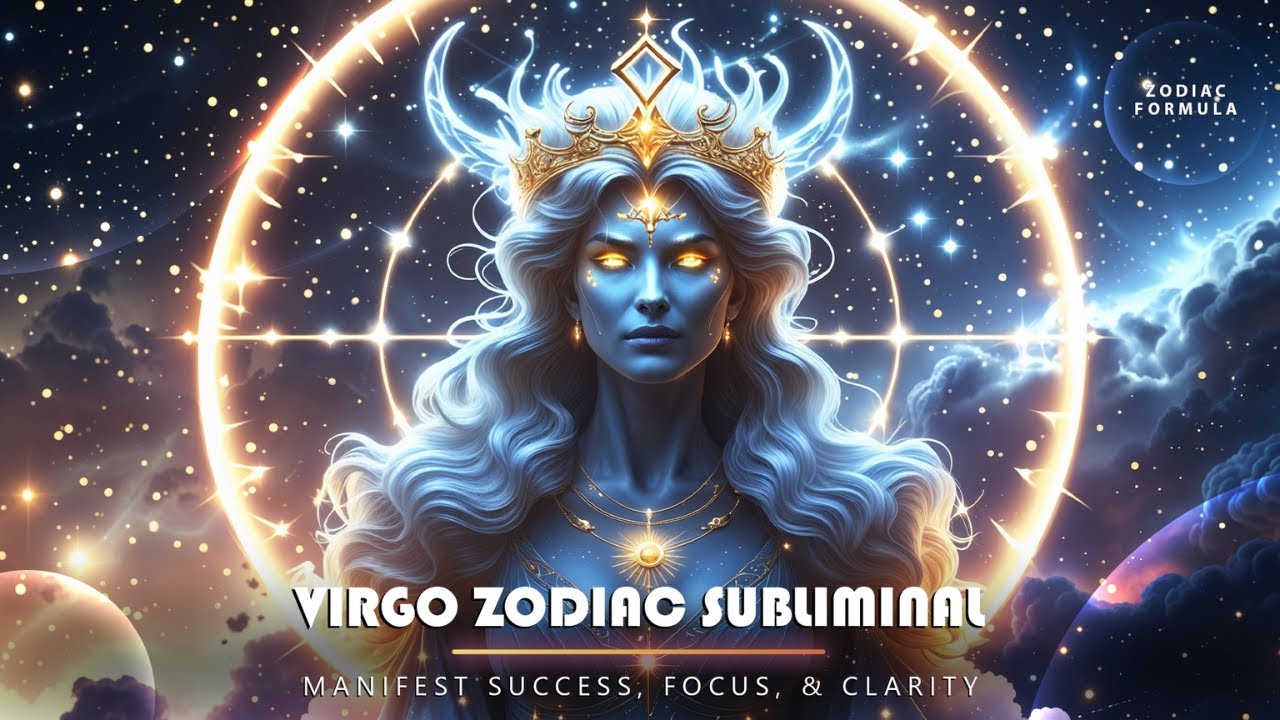 VIRGO ZODIAC SIGN SUBLIMINAL - Manifest Success, Focus, Abundance & Clarity (✨Zodiac Formula✨)