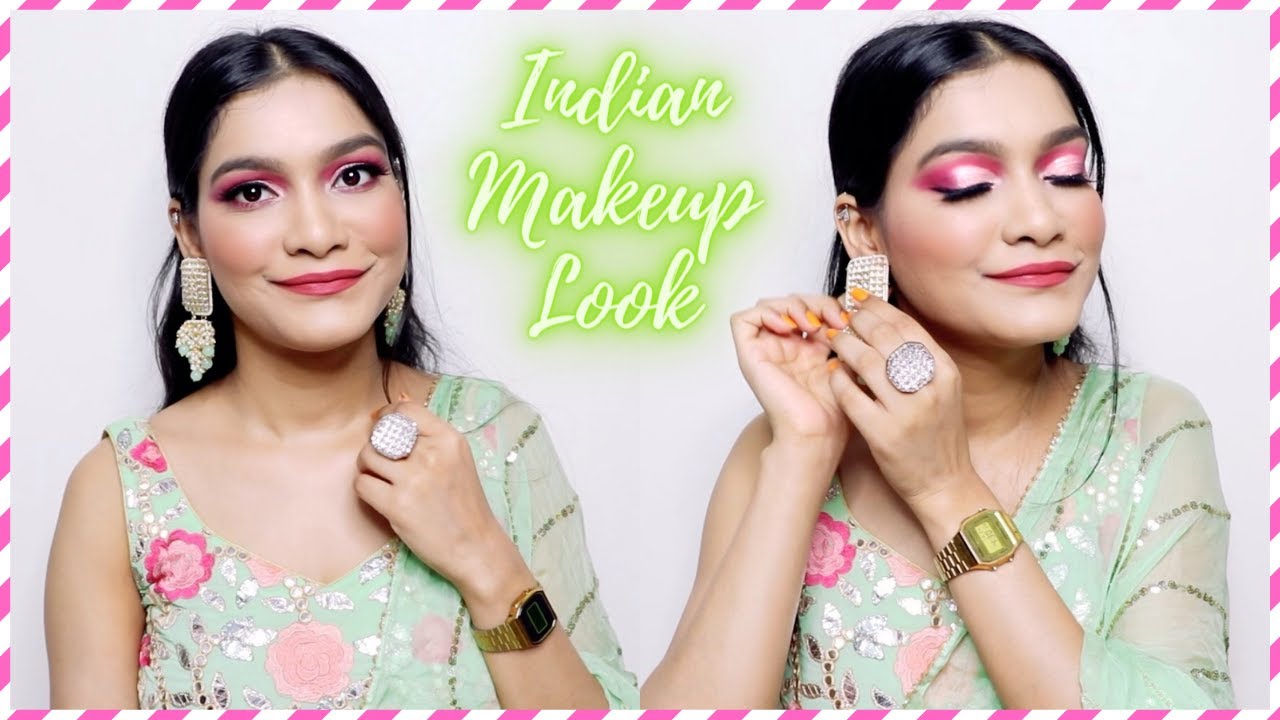 EASY Indian Makeup Look | Makeup For Weddings | Beginners Makeup Look Everyone Can Do