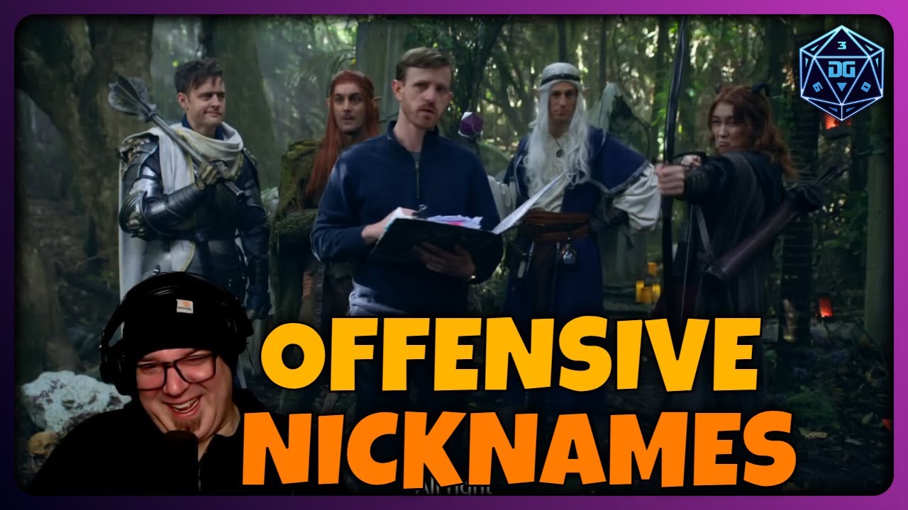 OFFENSIVE NickNames in D&D by Viva La Dirt League a VLDL D&D LOGIC REACTION