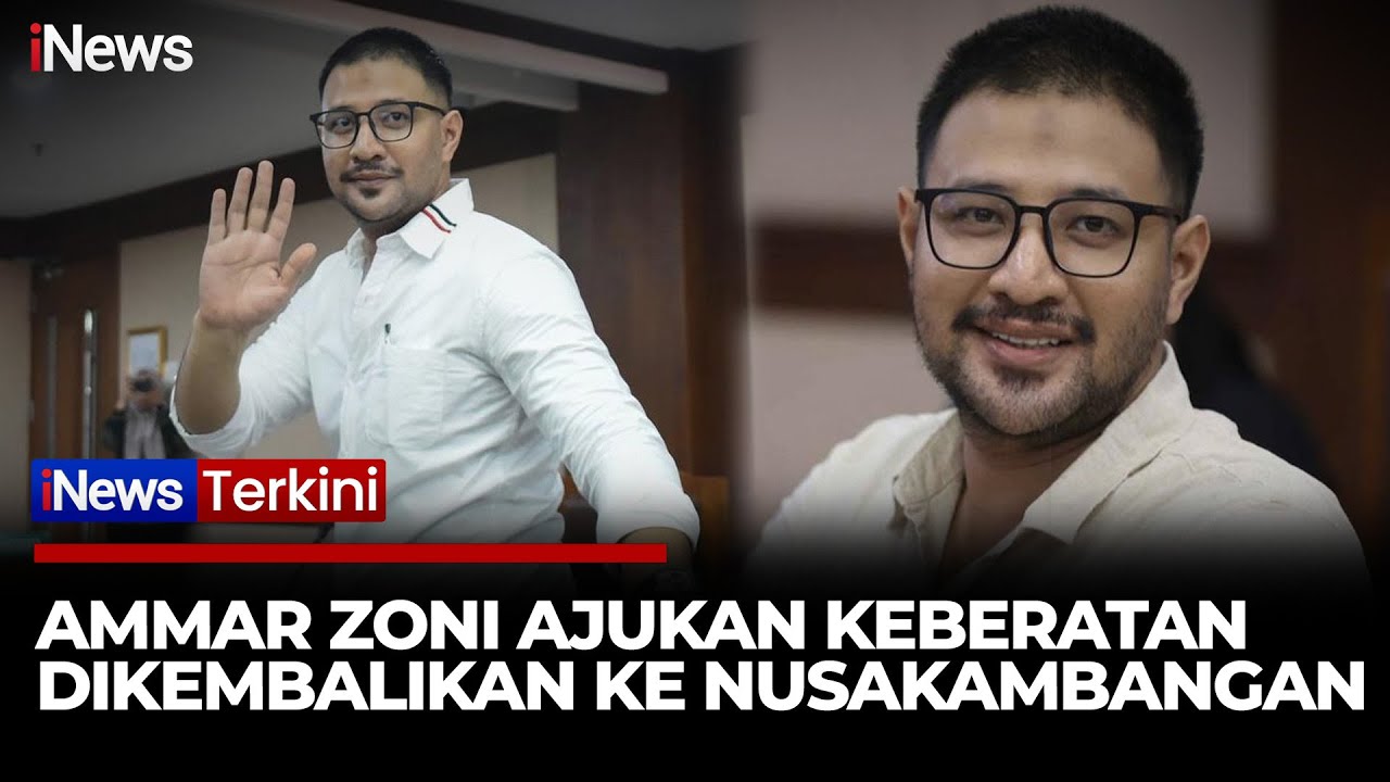 Ammar Zoni Tolak Dikembalikan ke Nusakambangan: Saya Bukan Penjahat Besar! | iNews Terkini 29/1