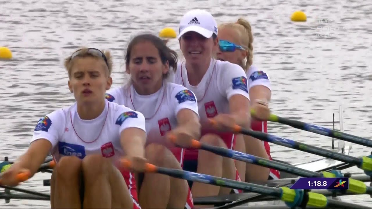 Złota osada! Kobieca podwójna czwórka najlepsza w Europie