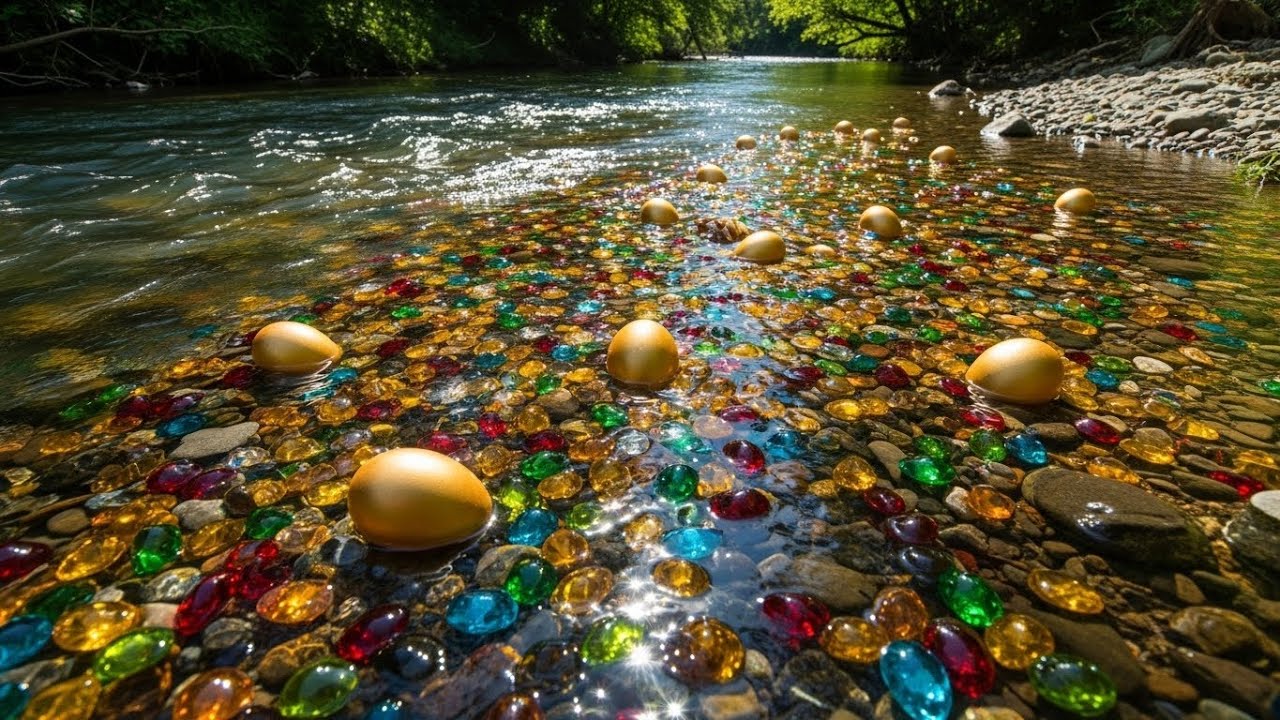 “This River Looks Like It’s Made of Gold and Gems”