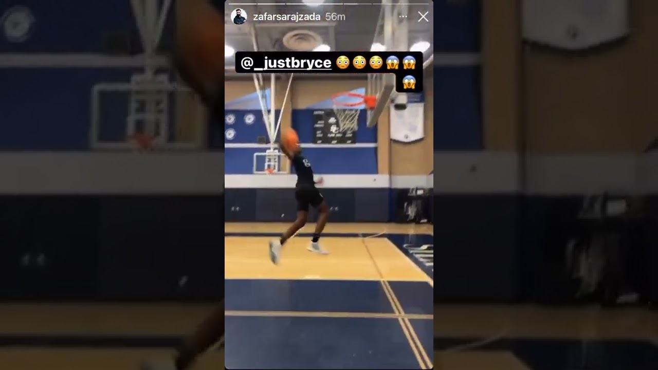Bryce James is only 14 years old 🤯