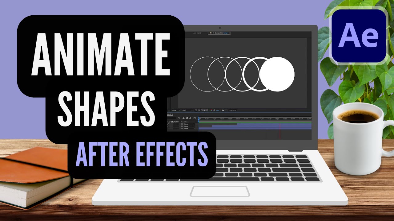 Как анимировать фигуры в AFTER EFFECTS // Учебник для начинающих по анимации фигур