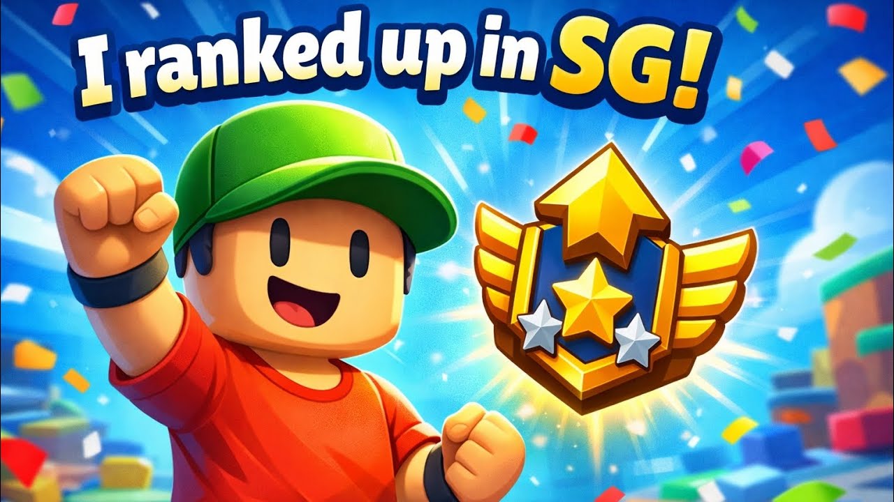 I ranked up to sliver in Stumble guys | part - 2