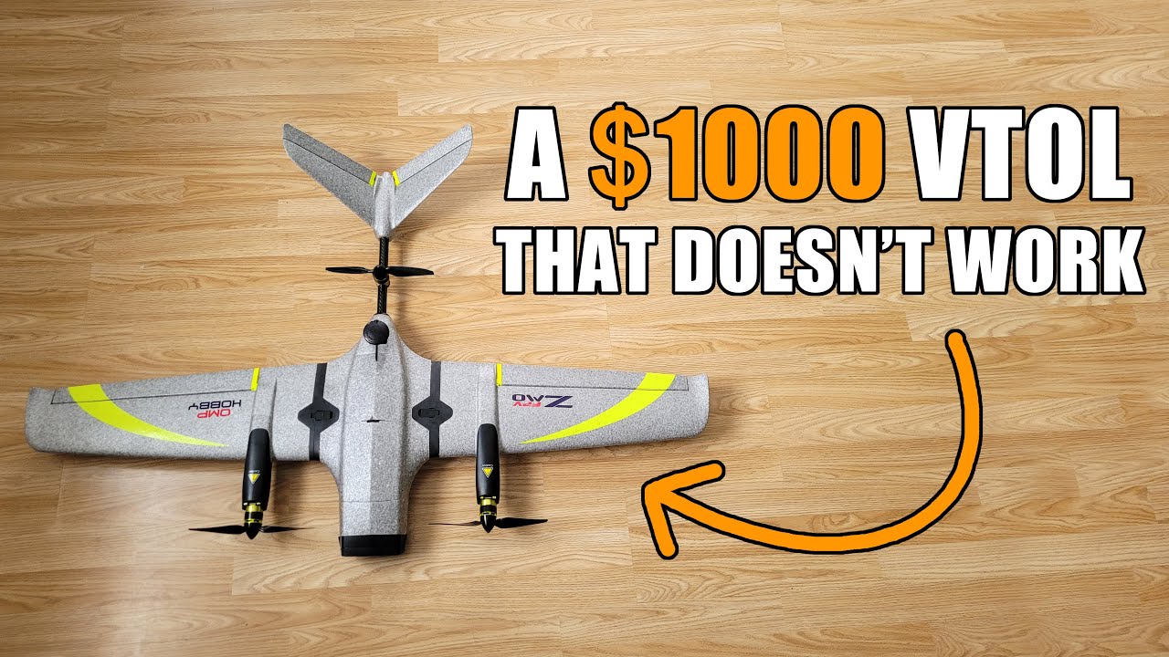🛩️ ZMO PRO VTOL - Brutally Honest Review