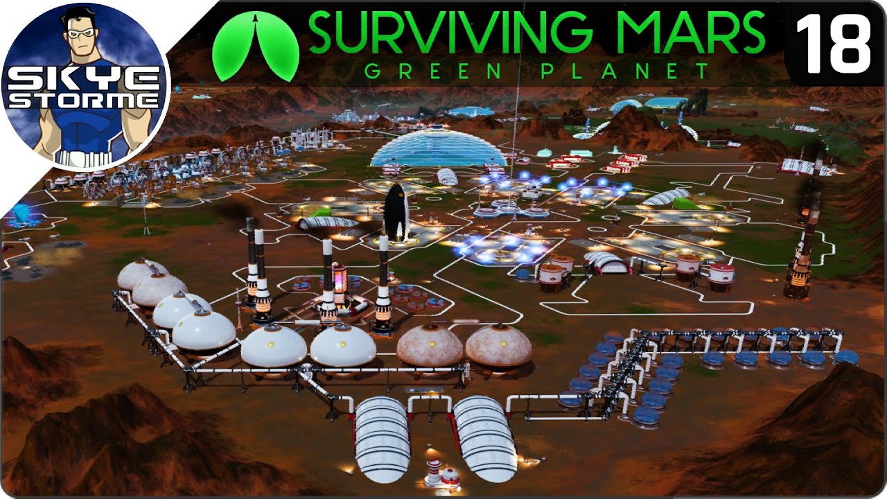 INSANE New City Building Plan - Will It End In RUINS? - Surviving Mars Green Planet EP 18