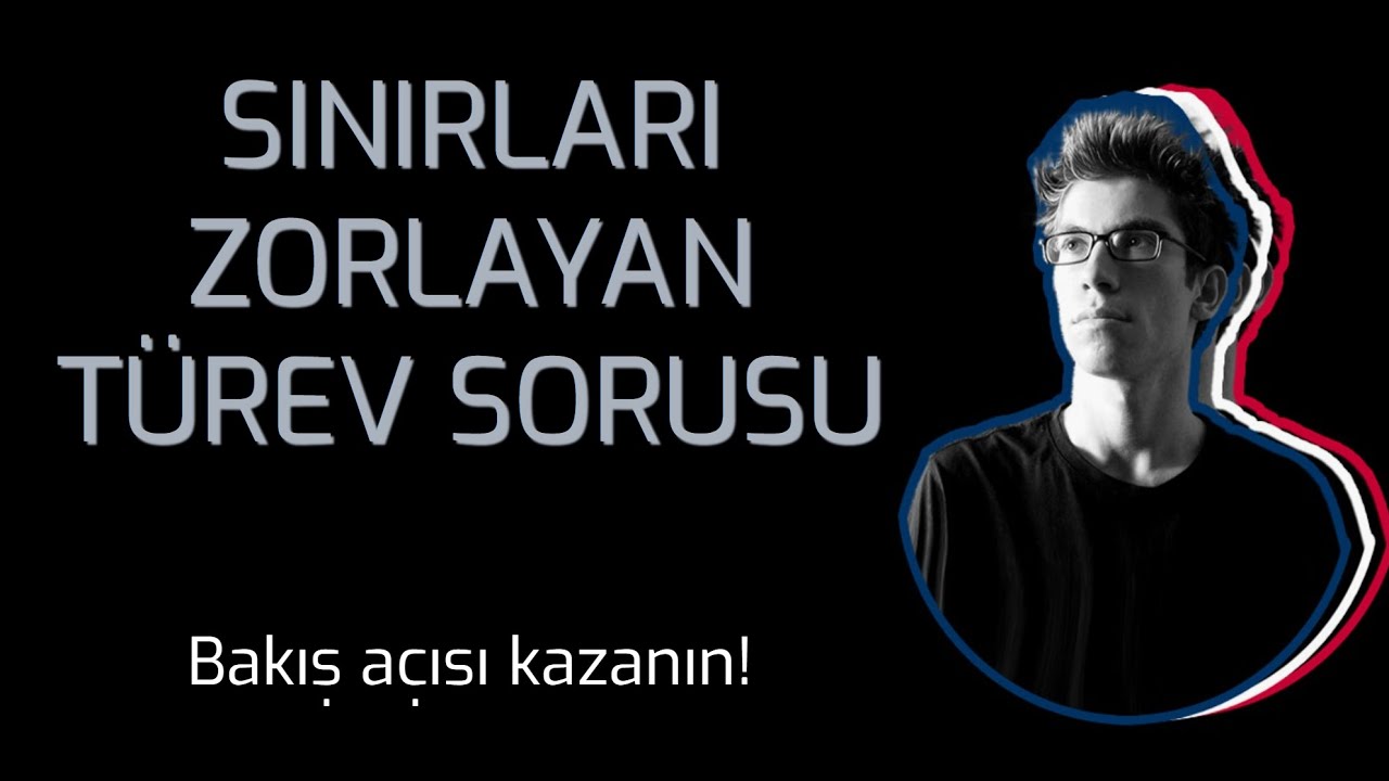 Sınırları Zorlayan Türev Sorusu (Eski MEB Kitabından!)