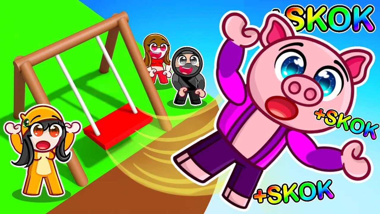 Houpu se MAXIMÁLNÍ VZDÁLENOST v Robloxu! (Swinging Simulator)