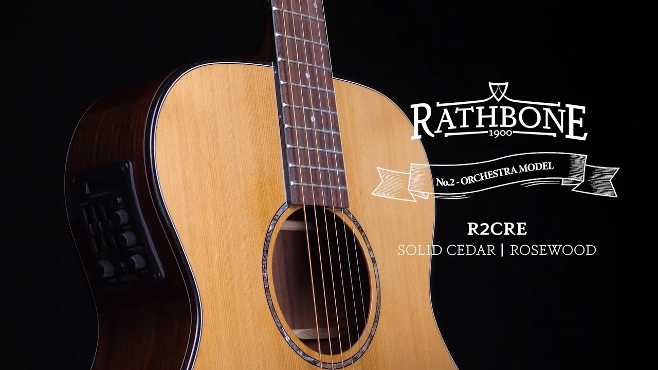 [래스본 어쿠스틱 기타] Rathbone No.2 | Orchestra Model | Solid Cedar & Rosewood | R2CRE