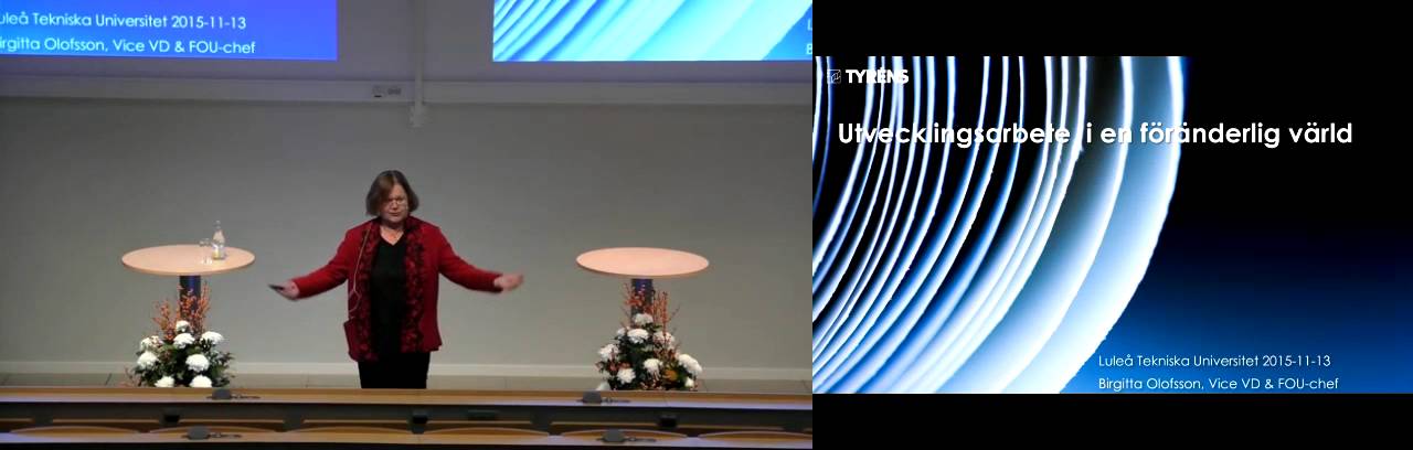 Hedersdoktor 2015&ndash; Birgitta Olofsson