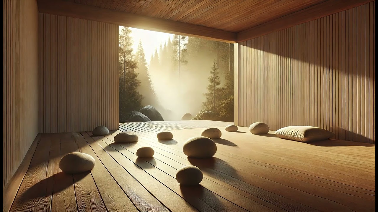 Tranquil Synth Lofi Chillhop Pads & Slow Percussion for Grounding Focus 🪨🌤️🌲