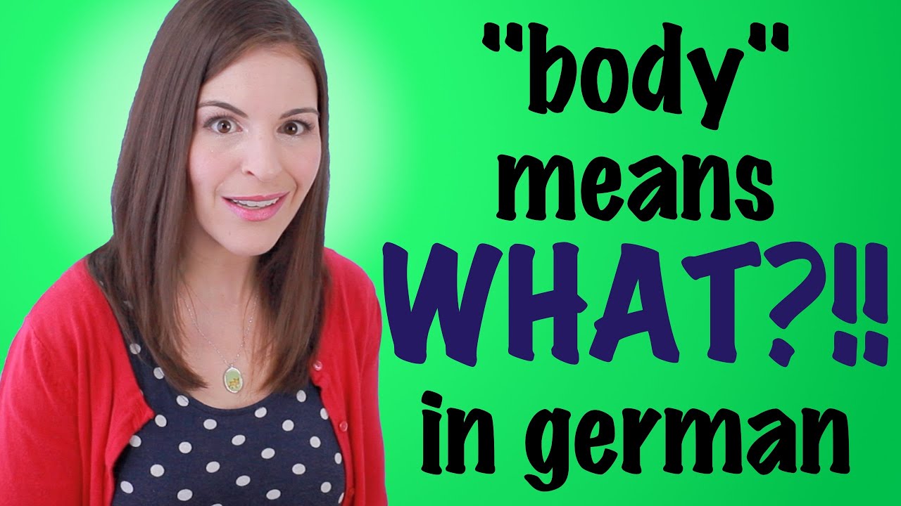 5 English Words USED DIFFERENTLY IN GERMAN